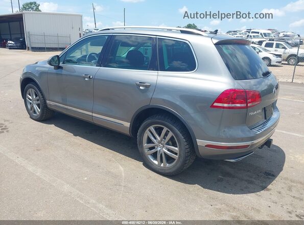 WVGEP9BP8GD004960 2016 VOLKSWAGEN TOUAREG Gray Задня ліва чверть