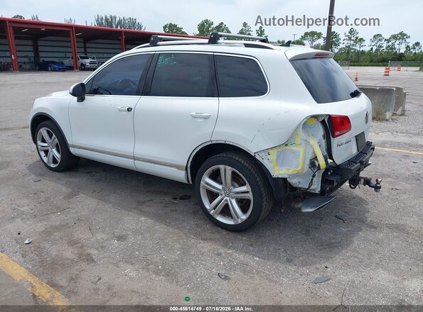 WVGEP9BPXGD004877 2016 VOLKSWAGEN TOUAREG White Tył lewy