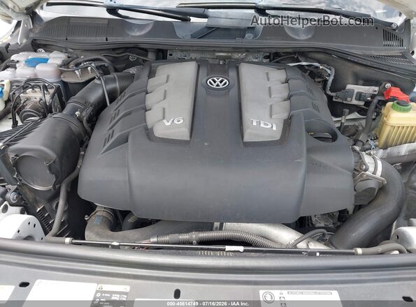 WVGEP9BPXGD004877 2016 VOLKSWAGEN TOUAREG White Widok z tyłu