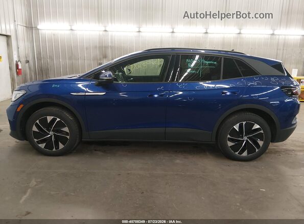 WVGGNPE2XNP037280 2022 VOLKSWAGEN ID.4 Blue 