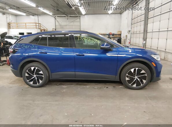 WVGGNPE2XNP037280 2022 VOLKSWAGEN ID.4 Blue Панорамний вид салону 360°