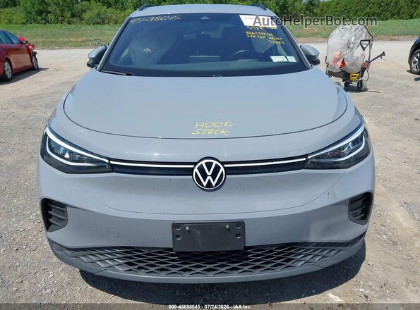 WVGJNPE21NP070156 2022 VOLKSWAGEN ID.4 Gray უკანა სალონის ხედი