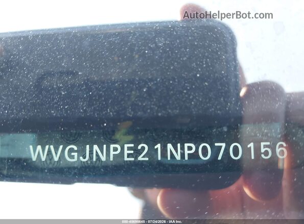 WVGJNPE21NP070156 2022 VOLKSWAGEN ID.4 Gray ძრავის განყოფილების ხედი