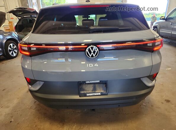 WVGJNPE23MP062218 2021 VOLKSWAGEN ID.4 Gray უკანა ხედი