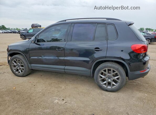 WVGJV7AX0GW617864 2016 VOLKSWAGEN TIGUAN Black Tył lewy