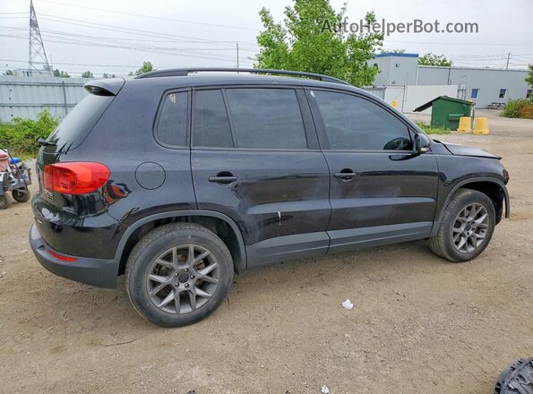 WVGJV7AX0GW617864 2016 VOLKSWAGEN TIGUAN Black Tył prawy