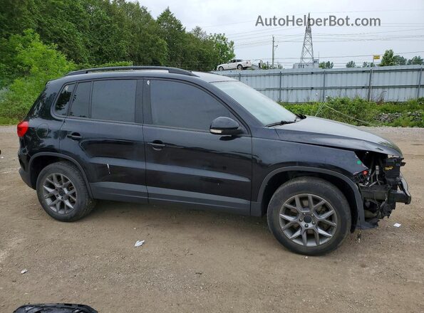 WVGJV7AX0GW617864 2016 VOLKSWAGEN TIGUAN Black Przód prawy