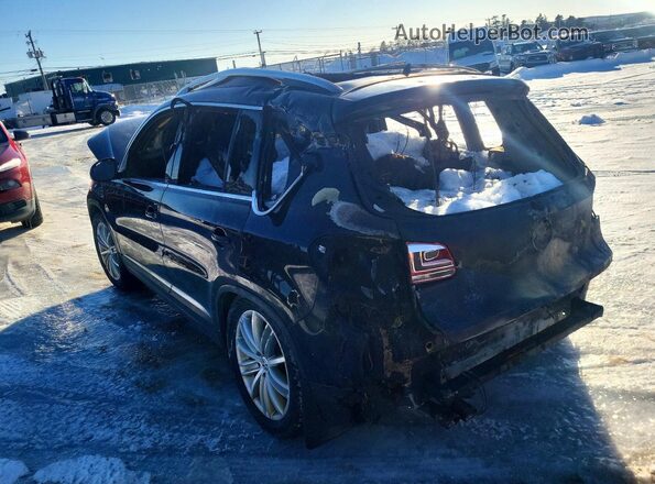WVGJV7AX8GW500565 2016 VOLKSWAGEN TIGUAN Black Trasero izquierdo