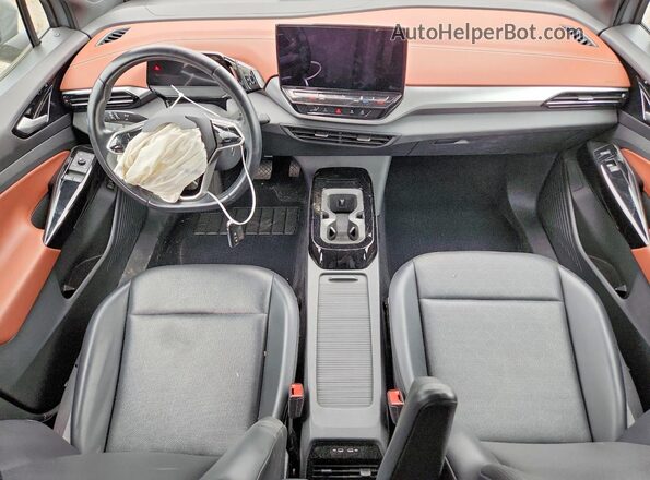 WVGKMPE21MP061236 2021 VOLKSWAGEN ID.4 Gray წინა პანელის ხედი