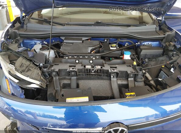 WVGKMPE21NP071587 2022 VOLKSWAGEN ID.4 Blue Widok z tyłu