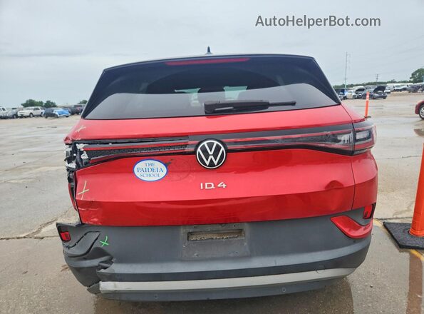 WVGKMPE22MP063898 2021 VOLKSWAGEN ID.4 Red უკანა ხედი