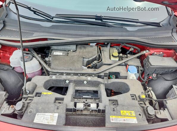 WVGKMPE22MP063898 2021 VOLKSWAGEN ID.4 Red უკანა სალონის ხედი