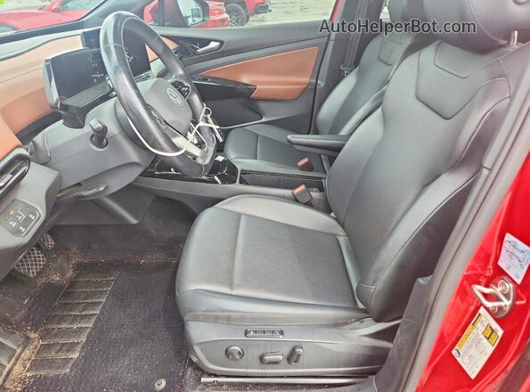 WVGKMPE22MP063898 2021 VOLKSWAGEN ID.4 Red წინა სალონის ხედი