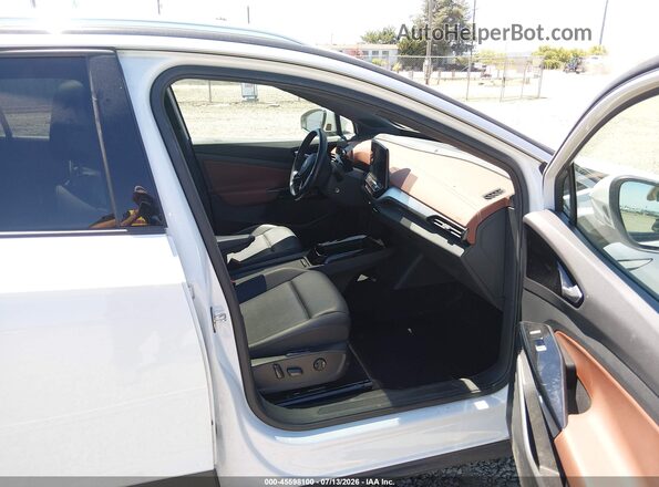 WVGKMPE27MP057384 2021 VOLKSWAGEN ID.4 White Widok wnętrza z przodu