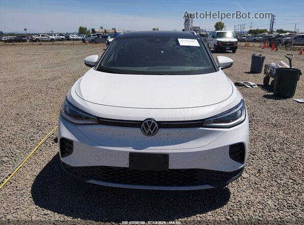 WVGKMPE27MP057384 2021 VOLKSWAGEN ID.4 White Widok wnętrza z tyłu