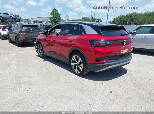WVGKMPE28MP041372 2021 VOLKSWAGEN ID.4 Красный Задняя левая четверть