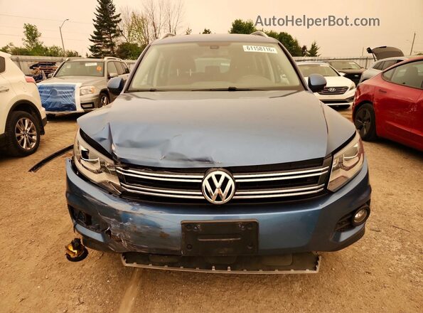 WVGLV7AX8HK010046 2017 VOLKSWAGEN TIGUAN Blue Vista frontal