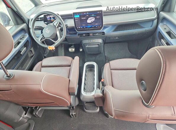 WVGNYVEB5SH041309 2025 VOLKSWAGEN ID Red Widok deski rozdzielczej