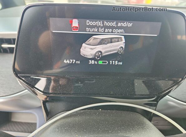 WVGNYVEB5SH041309 2025 VOLKSWAGEN ID Red Widok zestawu wskaźników