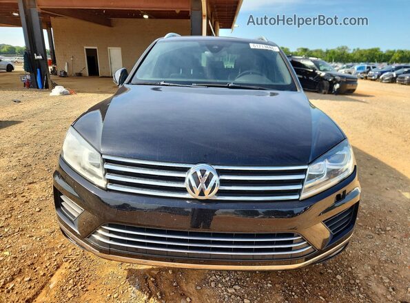 WVGRF7BP8HD004466 2017 VOLKSWAGEN TIGUAN Black Вид спереду