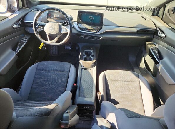 WVGRMPE26NP056386 2022 VOLKSWAGEN ID.4 Gray Вид панелі приладів