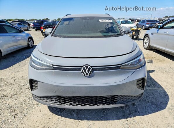 WVGRMPE26NP056386 2022 VOLKSWAGEN ID.4 Gray Вид спереду