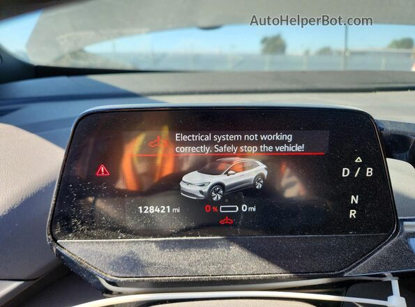 WVGRMPE26NP056386 2022 VOLKSWAGEN ID.4 Gray Вид щитка приладів