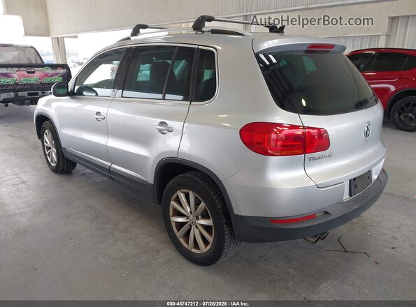 WVGRV7AX6HW502853 2017 VOLKSWAGEN TIGUAN Серебряный Задняя левая четверть