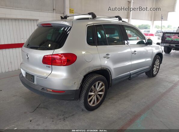 WVGRV7AX6HW502853 2017 VOLKSWAGEN TIGUAN Серебряный Задняя правая четверть