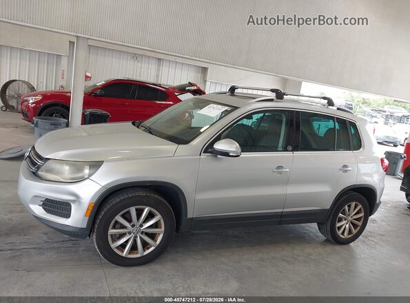 WVGRV7AX6HW502853 2017 VOLKSWAGEN TIGUAN Серебряный 
