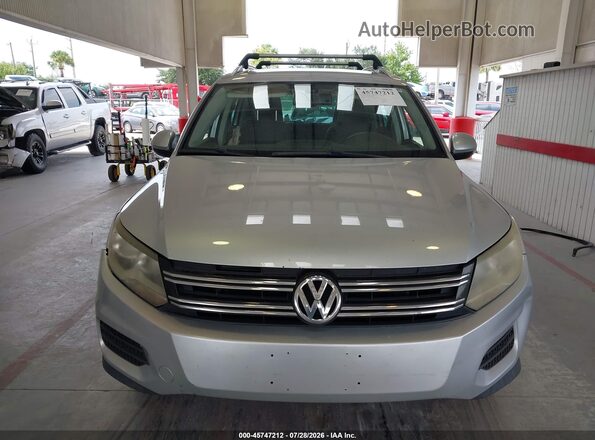 WVGRV7AX6HW502853 2017 VOLKSWAGEN TIGUAN Серебряный Вид задней части салона