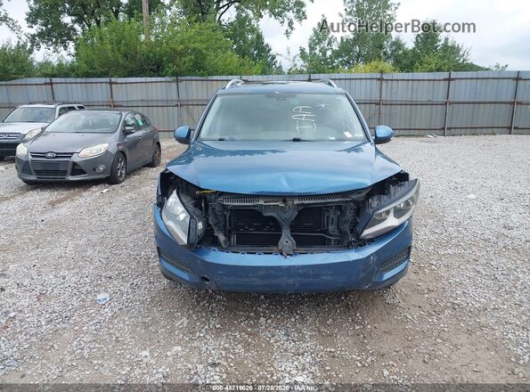 WVGRV7AX6HW507941 2017 VOLKSWAGEN TIGUAN Blue Vista frontal
