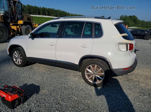 WVGRV7AX7HK019279 2017 VOLKSWAGEN TIGUAN Белый Задняя левая четверть