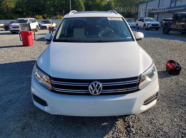 WVGRV7AX7HK019279 2017 VOLKSWAGEN TIGUAN Белый Вид спереди