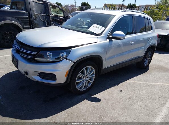 WVGRV7AX8HK002877 2017 VOLKSWAGEN TIGUAN Gray წინა მარცხენა ხედი სამი მეოთხედიდან