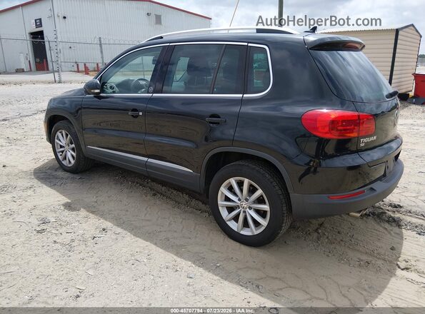 WVGRV7AX8HK008971 2017 VOLKSWAGEN TIGUAN Black Задня ліва чверть