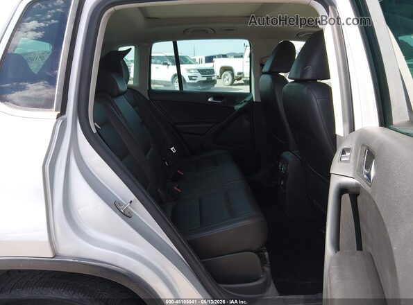 WVGRV7AX9HW509571 2017 VOLKSWAGEN TIGUAN Silver Vista de la etiqueta del VIN