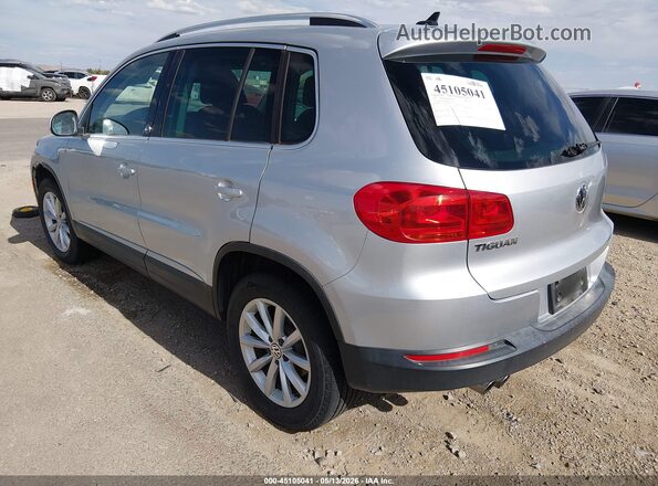 WVGRV7AX9HW509571 2017 VOLKSWAGEN TIGUAN Silver Trasero izquierdo