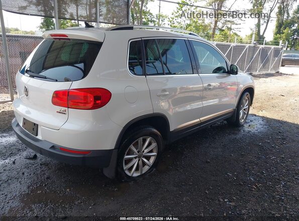 WVGSV7AX1HK005881 2017 VOLKSWAGEN TIGUAN White Trasero derecho