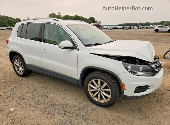 WVGSV7AX2HK015030 2017 VOLKSWAGEN TIGUAN White Przód prawy