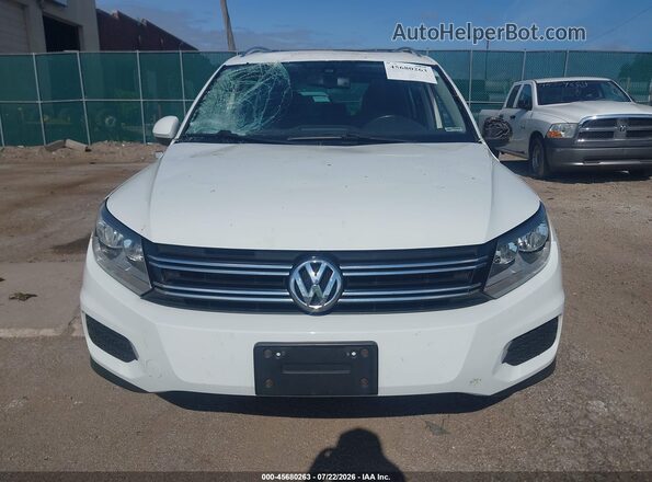 WVGSV7AX3HK004120 2017 VOLKSWAGEN TIGUAN White Вид щитка приладів