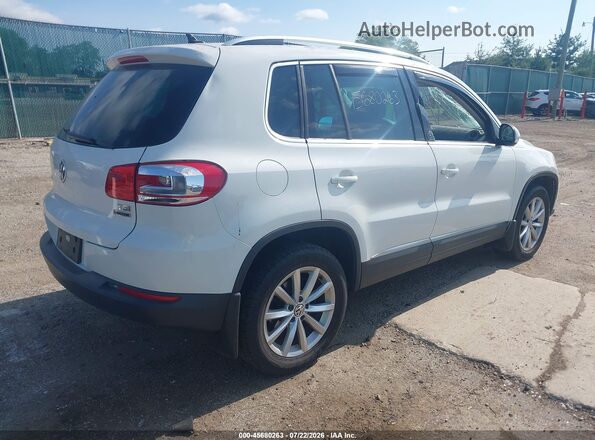 WVGSV7AX3HK004120 2017 VOLKSWAGEN TIGUAN White Задня права чверть