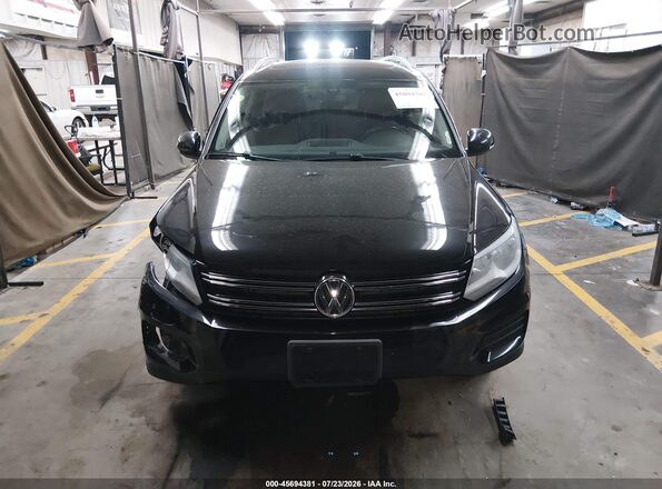WVGSV7AX4HK007527 2017 VOLKSWAGEN TIGUAN Черный Вид щитка приборов
