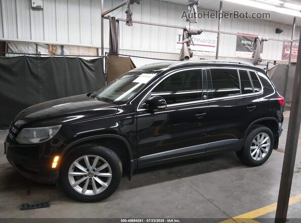 WVGSV7AX4HK007527 2017 VOLKSWAGEN TIGUAN Черный Панорамный вид салона 360°