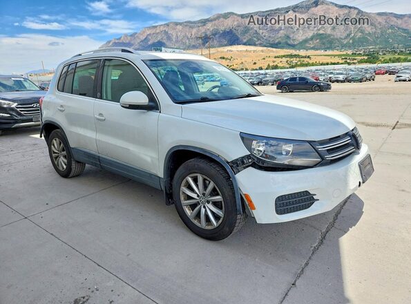 WVGSV7AX8HW500250 2017 VOLKSWAGEN TIGUAN White Przód prawy