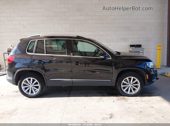 WVGSV7AX9HW511631 2017 VOLKSWAGEN TIGUAN Черный Панорамный вид салона 360°