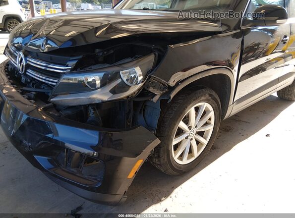 WVGSV7AX9HW511631 2017 VOLKSWAGEN TIGUAN Черный Вид спереди