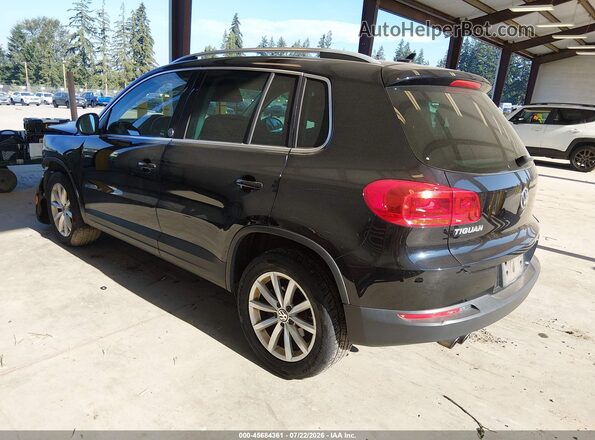 WVGSV7AX9HW511631 2017 VOLKSWAGEN TIGUAN Черный Задняя левая четверть