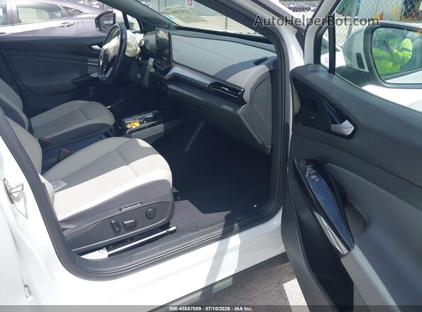 WVGTMPE21MP053092 2021 VOLKSWAGEN ID.4 White Widok komory silnika