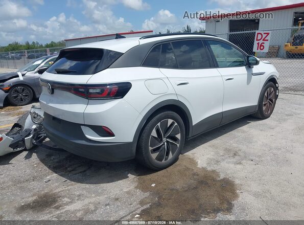 WVGTMPE21MP053092 2021 VOLKSWAGEN ID.4 White Widok z przodu